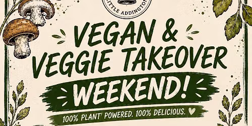 Vegan & Vegetarian Takeover