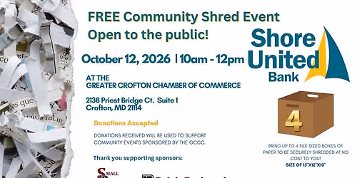 Fall Community Shred Event