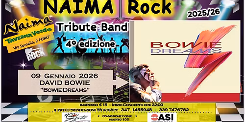 NAIMA ROCK: Bowie Dreams