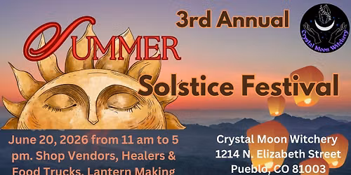 3rd Annual Summer Solstice Festival