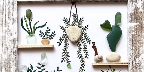 Sea Glass & Watercolour Workshop, Saturday June 20th, 1-3pm