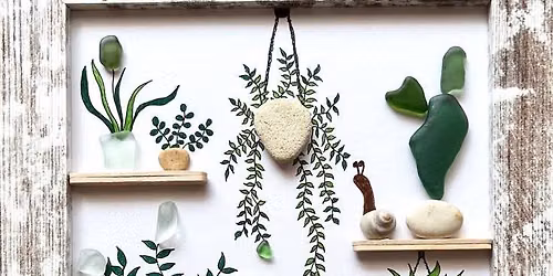 Sea Glass & Watercolour Workshop, Saturday June 20th, 1-3pm