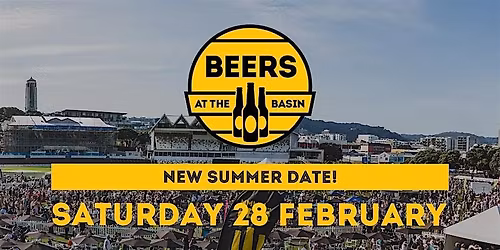 Beers at the Basin 2026 - Wellington
