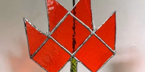 Stained Glass: Maple Leaf
