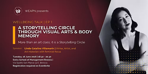 Wellbeing Talk Ep1 | Storytelling Circle through Visual Arts & Body Memory