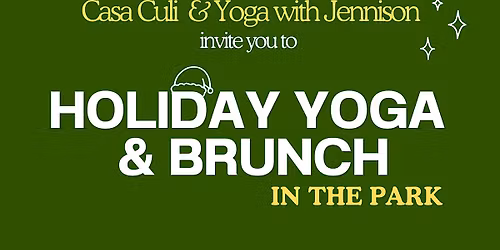 Yoga & brunch at the park