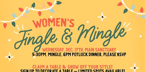 Women's Jingle & Mingle!