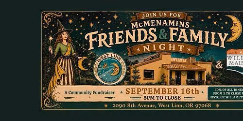 HWMS - McMenamins Friends & Family Night