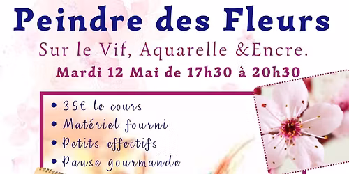 \ud83c\udf3b\ud83c\udf3aPEINDRE des FLEURS, sur le vif \u00e0 l'Aquarelle !\ud83c\udfa8