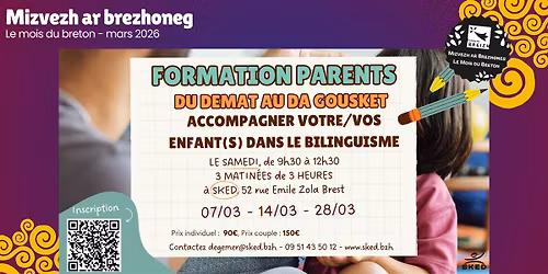 Formation de breton pour les parents - du demat au da gousket