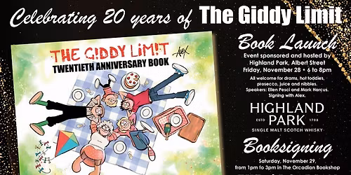 The Giddy Limit Twentieth Anniversary Book Signing