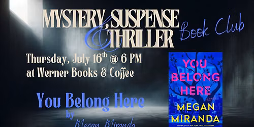 Mystery, Suspense & Thriller Book Club