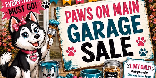 Paws on Main Garage Sale 