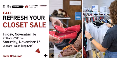 Fall Refresh Your Closet Sale
