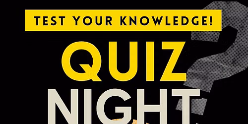 Quiz Night with quiz master Jerry!