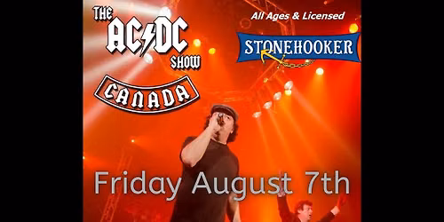 Live at Stonehooker Brewing Company AC DC show Canada