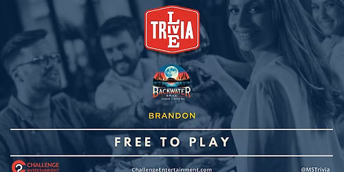 Weekly Live Trivia Nights at Backwater Grill - Brandon