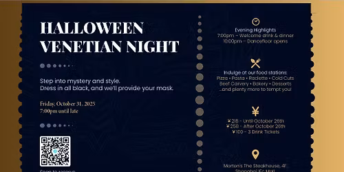 HALLOWEEN VENETIAN NIGHT
