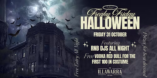 FREAKY FRIDAY - RNB HALLOWEEN SPOOKFEST