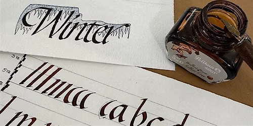 Kalligrafie f\u00fcr Anf\u00e4nger mit Karin G\u00fcnther | Workshop