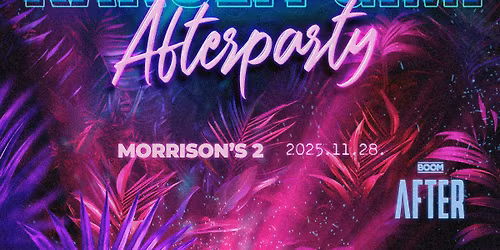 K\u00c1ROLYI GIMI X BOOM Szalagavat\u00f3 Afterparty \u2794 11.28.