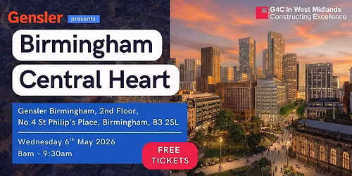 G4C x Gensler presents: Birmingham Central Heart