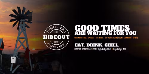 Hellen Back at the Hideout Sports Bar