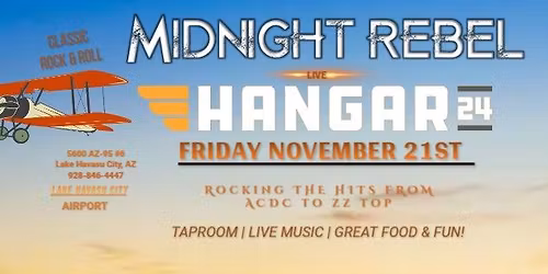 Midnight Rebel live @Hangar 24