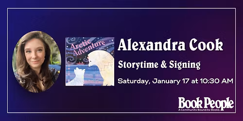 BookPeople Presents: A Special Storytime with Alexandra Cook