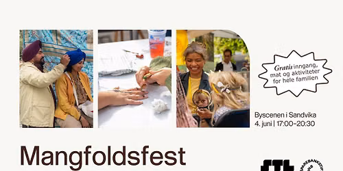 Mangfoldsfest 2026 — Byscenen i Sandvika