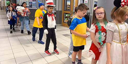 Red Hawk Rally and Book Character Parade