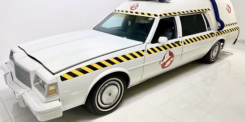 See the Ghostbusters Ecto-1 Hearse and have your picture taken inside Ecto1!!