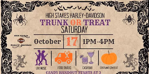 High Stakes Harley-Davidson Trunk or Treat
