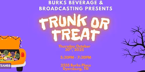 5th Annual Trunk or Treat