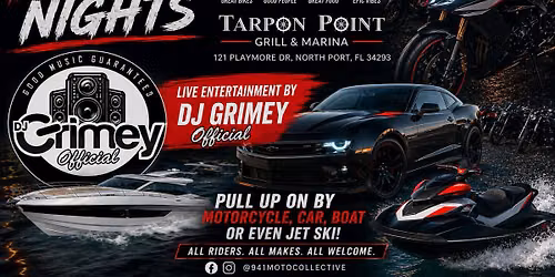 SWFL MOTO NIGHTS @ TARPON POINT GRILL & MARINA 