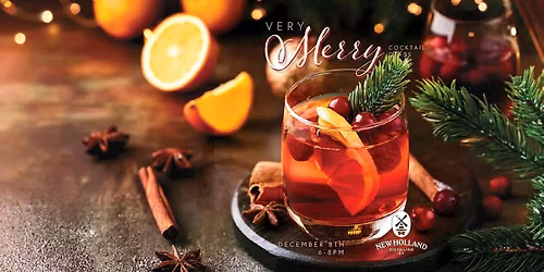 Very Merry Cocktail Class at New Holland Brewing in Grand Rapids