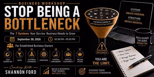 Stop Being the Bottleneck