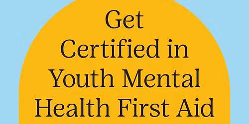 Youth Mental Health First Aid Training - Alexandria