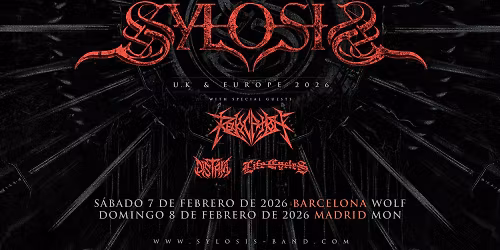Sylosis + Revocation + Distant + Life Cycles (Barcelona)