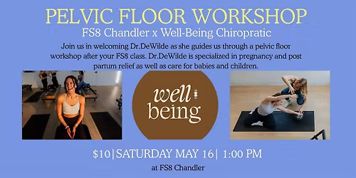 Pelvic Floor Workshop at FS8 Chandler