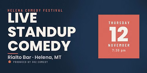 Live Standup Comedy at Rialto Bar