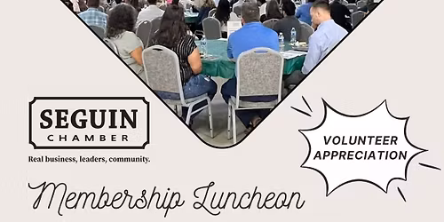Membership Luncheon | Volunteer Appreciation