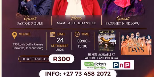Worship encounter with mam Faith live recording 