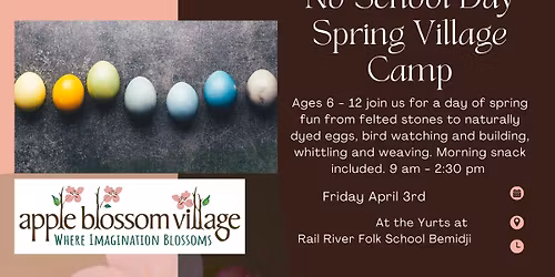 No School Day Spring Village Camp