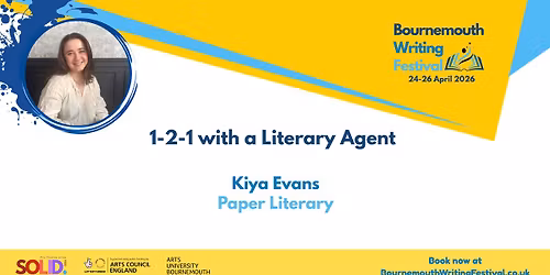 SOLD OUT! 121 with a Literary Agent - Kiya Evans