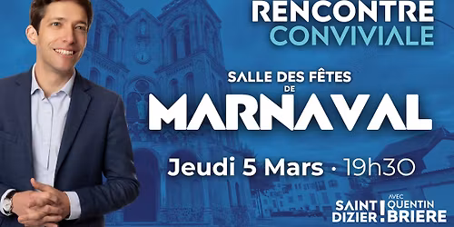 Rencontre conviviale \u00e0 MARNAVAL avec Quentin Bri\u00e8re
