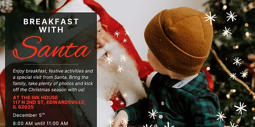 Breakfast with Santa at The Ink House