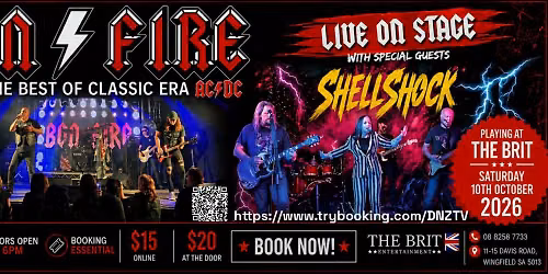 BONFIRE and SHELLSHOCK LIVE at the Brit!
