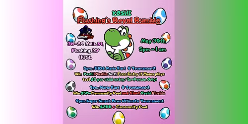 Gaming Dojo x WGC Flushing Yoshi Rumble 2