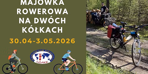 MAJ\u00d3WKA rowerowa na dw\u00f3ch k\u00f3\u0142kach 